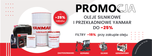 Kampania oleje silnikowe i przekładniowe YANMAR